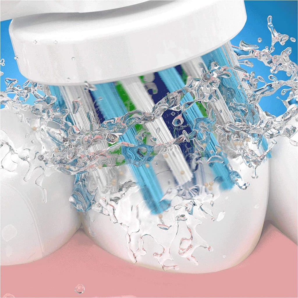 Oral -B EB50 Cross Action Ultra Clean แปรงสีฟันเปลี่ยนหัวแปรงสีฟันไฟฟ้า นับ 4&8 รูปที่ 3