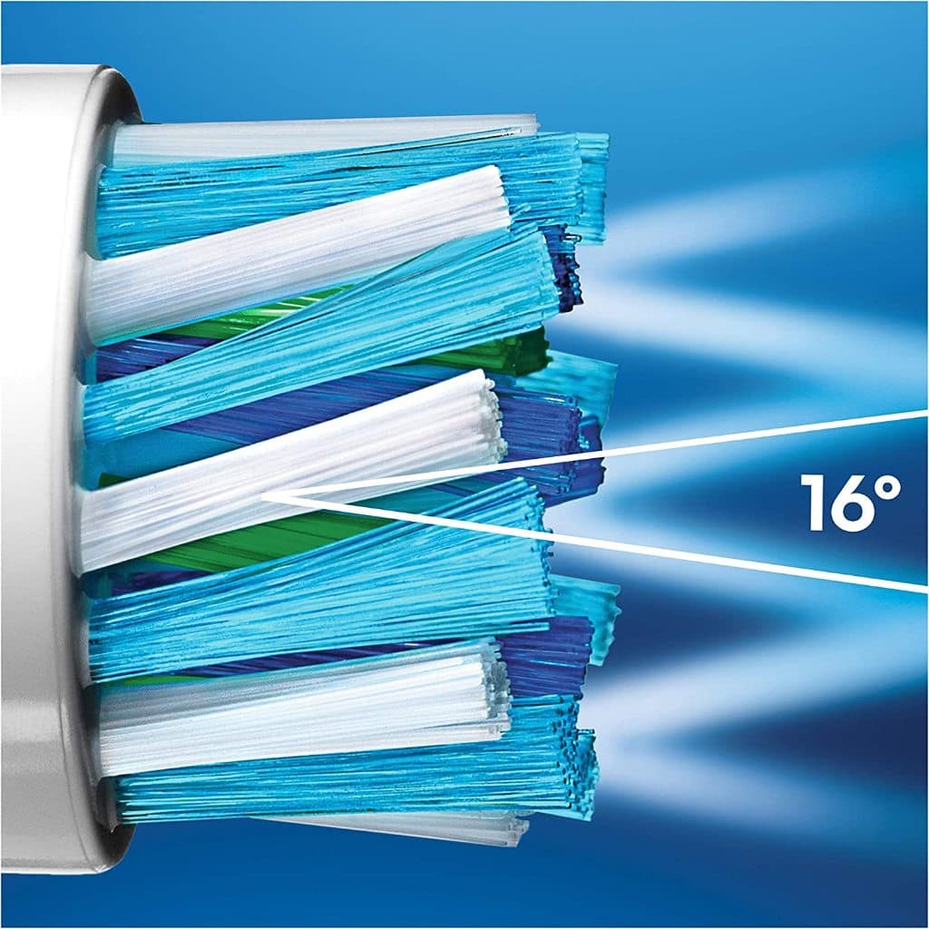 Oral -B EB50 Cross Action Ultra Clean แปรงสีฟันเปลี่ยนหัวแปรงสีฟันไฟฟ้า นับ 4&8 รูปที่ 4