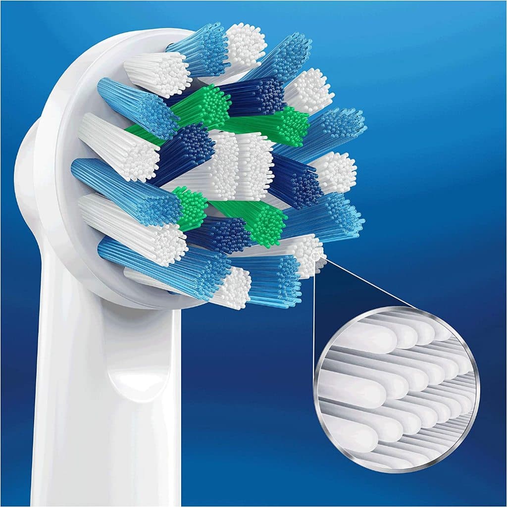 Oral -B EB50 Cross Action Ultra Clean แปรงสีฟันเปลี่ยนหัวแปรงสีฟันไฟฟ้า นับ 4&8 รูปที่ 2