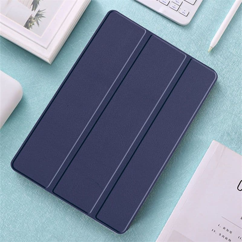 เคสฝาพับ สําหรับ Samsung Galaxy Tab A with S Pen SM-P580 P585 P588C เคส Tab A6 10.1นิ้ว SM-T580 T585 เคสแท็บเล็ตพลิกหนังกันกระแทกขาตั้งสมา รูปที่ 6