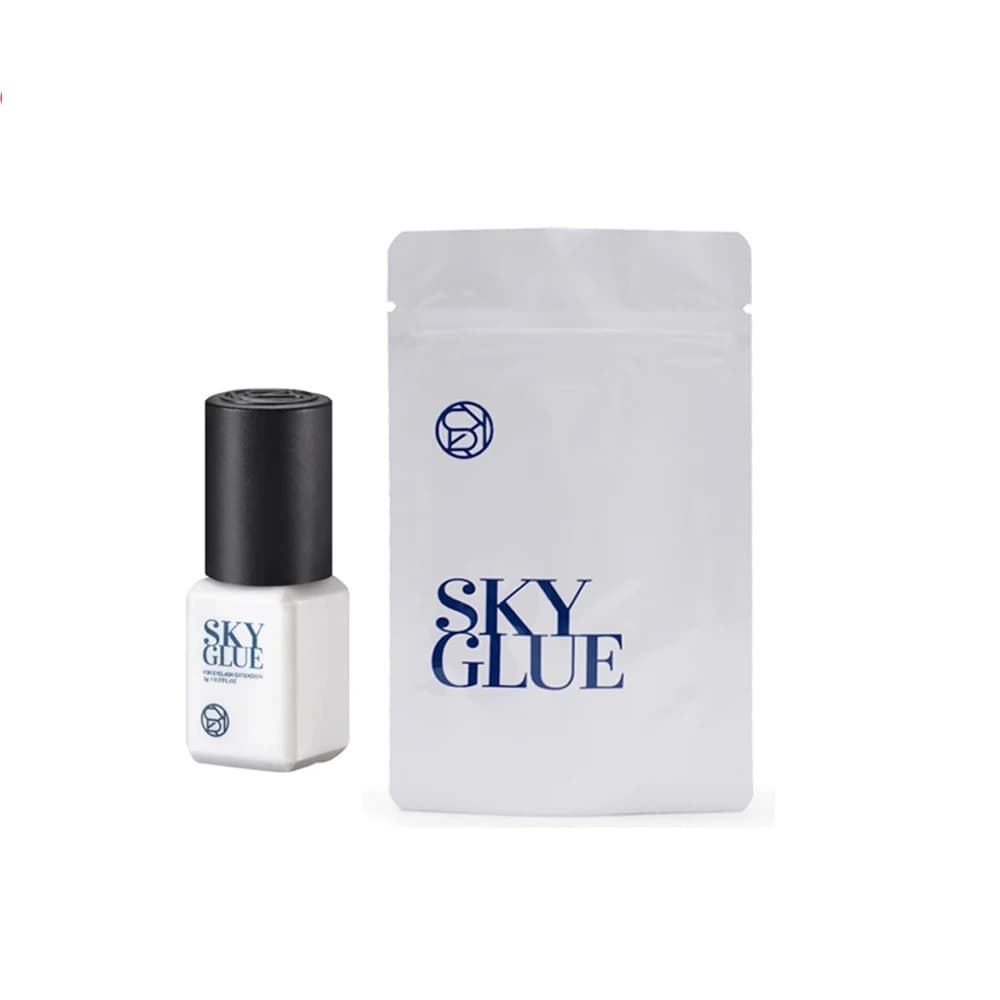 กาวติดขนตาปลอม Sky กาวติดท้องฟ้าดั้งเดิมที่แห้งเร็วและติดทนนาน หมวกสีดํา 1-2s Dry รูปที่ 3