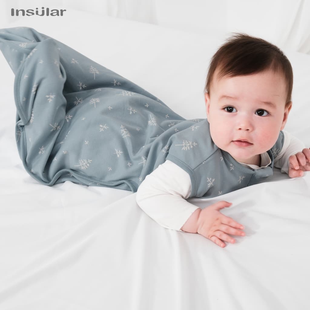 Insular Baby Sleep Sack Sleepping กระเป๋า Unisex แขนกุดผ้าฝ้าย 100% Wearable ชุดเครื่องนอนผ้าห่มฤดูร้อนนุ่มสําหรับทารกเด็กวัยหัดเดิน รูปที่ 1
