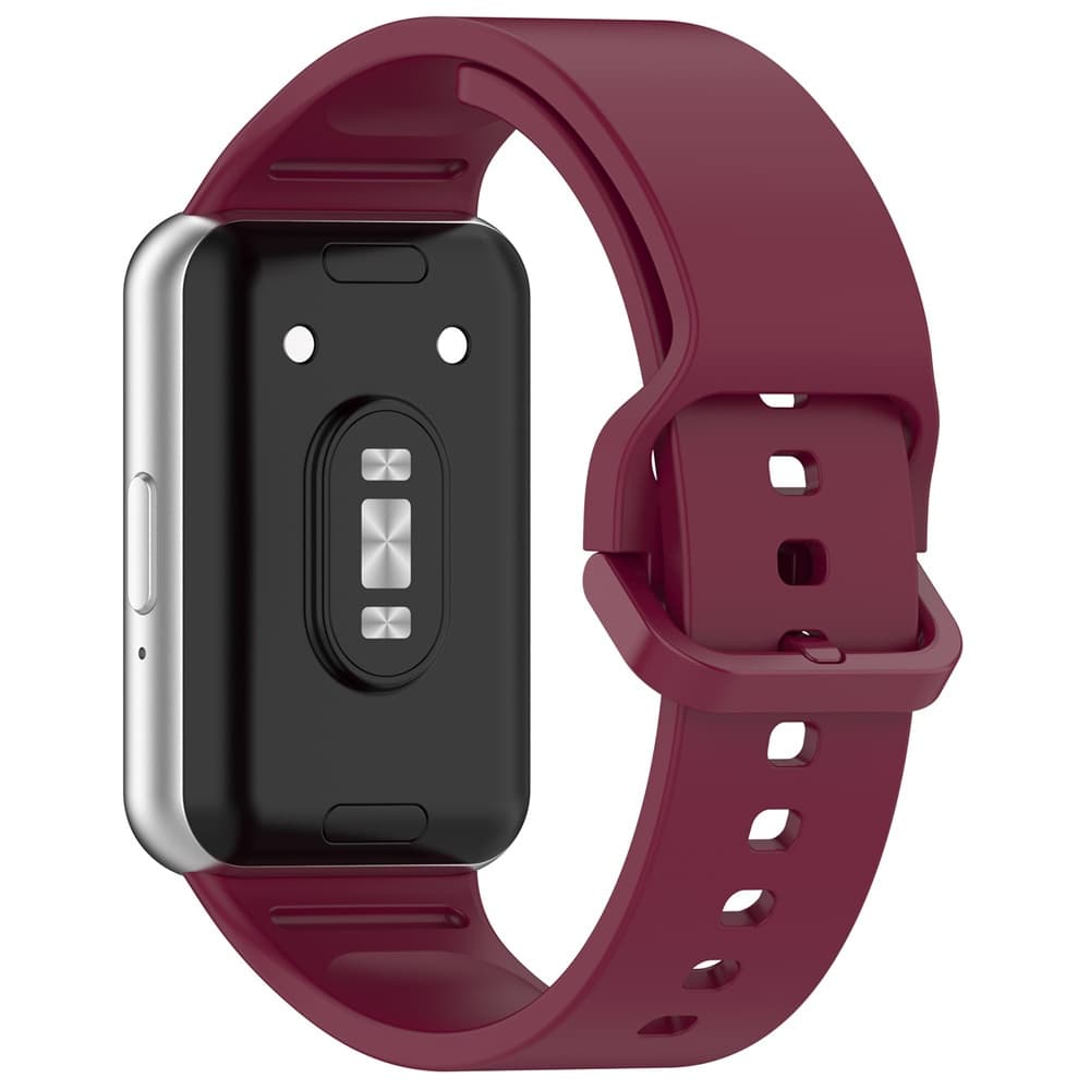 สายนาฬิกาข้อมือซิลิโคน แบบนิ่ม สําหรับ Galaxy Fit 3 รูปที่ 6