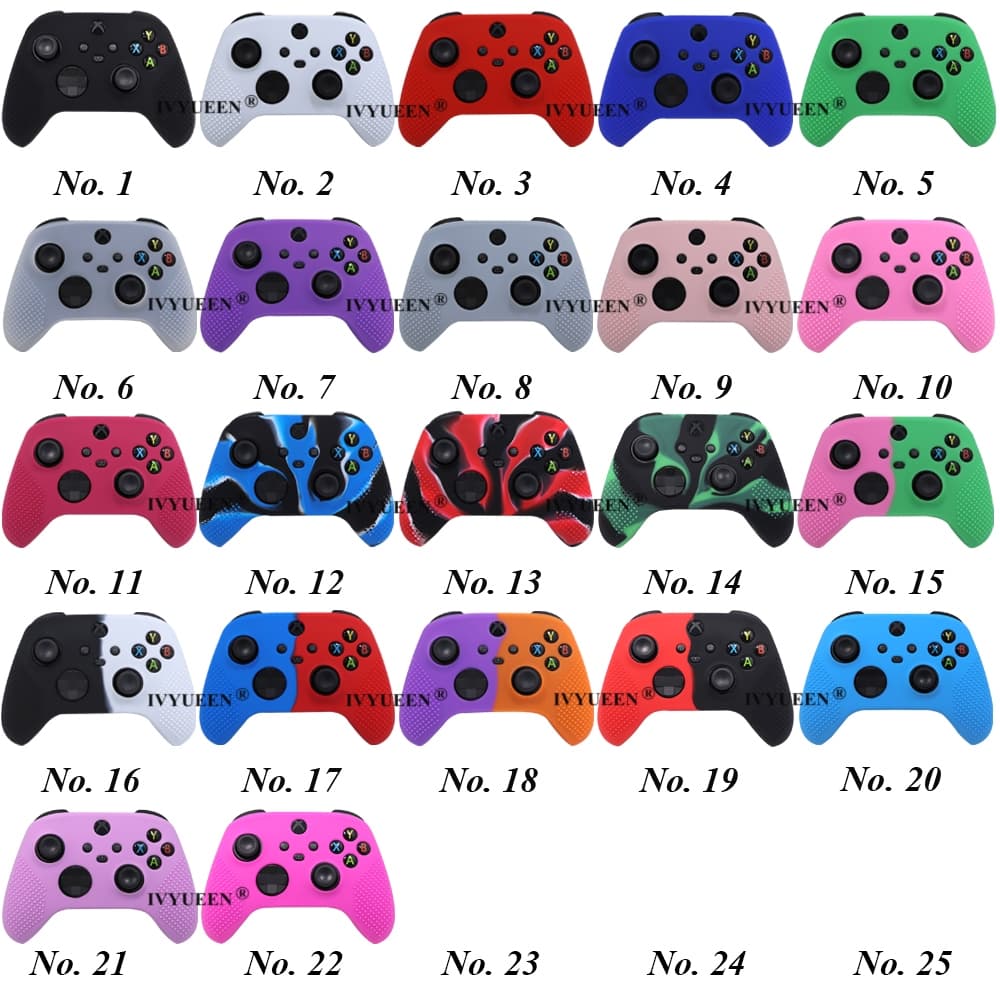 Ivyueen Anti-Alip Skin สําหรับ XBox Series XS Core Controller เคสซิลิโคน XSX XSS ฝาครอบป้องกัน รูปที่ 3