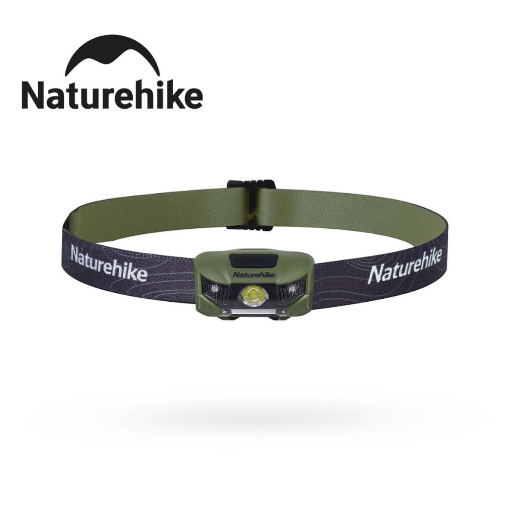 Naturehike เดินป่าธรรมชาติ ตั้งแคมป์กลางแจ้งเดินป่าหัวไฟโคมไฟแบตเตอรี่ขับเคลื่อนไฟหน้ากันน้ํา รูปที่ 1