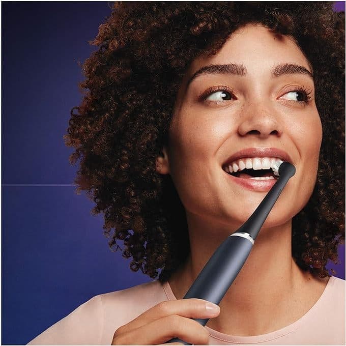 หัวแปรงสีฟันไฟฟ้า Oral B io Gentle Cleaning ,Wihte & Black รูปที่ 3