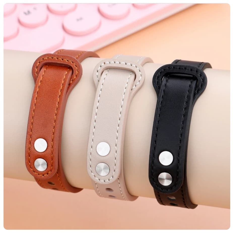 Watch Strap Compatible For สาย garmin lily 2 สายนาฬิกาข้อมือหนัง แบบบางพิเศษ สาย Garmin Lily 2 Active Strap สําหรับ Leather Watch Strap For Garmin Lily 2 Strap Slim Thin Bracelet garmin lily 2 สาย Smart Watch 14mm Watchband Garmin Lily 2 Active สาย รูปที่ 3