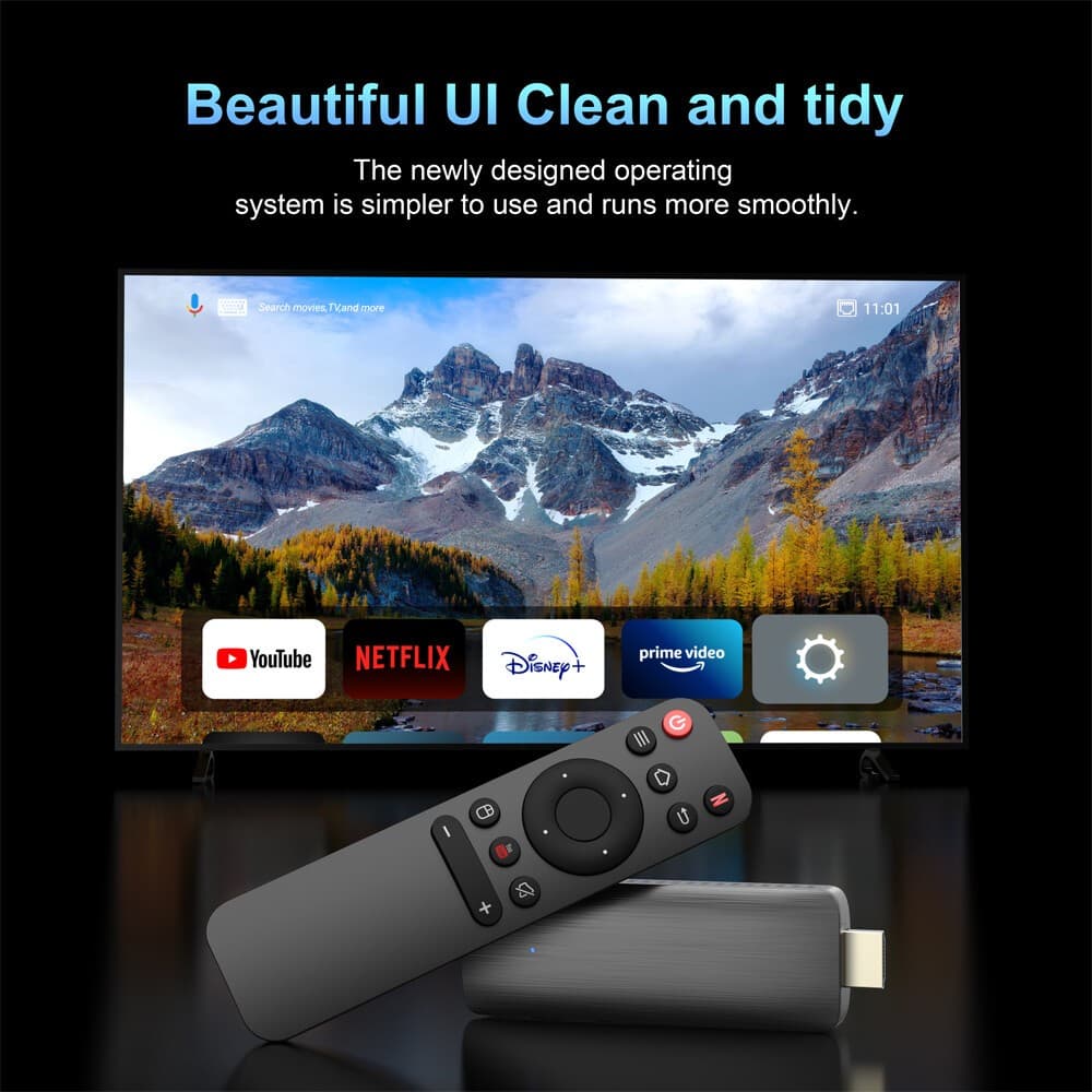 TV Stick 4K/8K WiFi 8+128GB Bluetooth5.2 Android TV กล่อง Android TV 12.0 กล่อง HDR+ รูปที่ 5