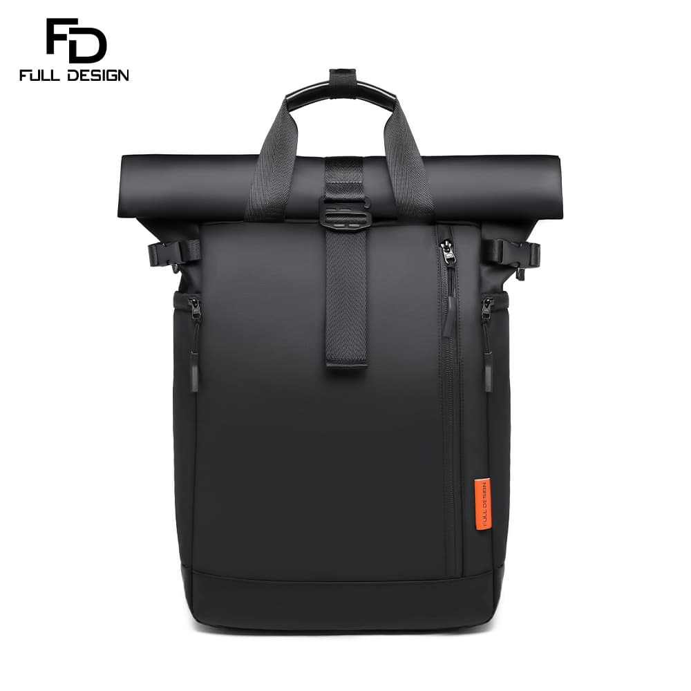 FULL DESIGN กระเป๋า เป้ สําหรับผู้ชาย ใส่แล็ปท็อป กันน้ํา ออกแบบเต็มตัว 26L สําหรับทํางาน โรงเรียน รูปที่ 1