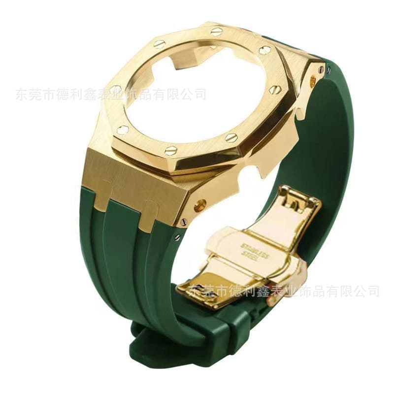 เหมาะสําหรับ Casio GA-2100/GM-2100 สแตนเลสสตีลเทป GA2110 2100GB ดัดแปลงอุปกรณ์เสริม รูปที่ 6