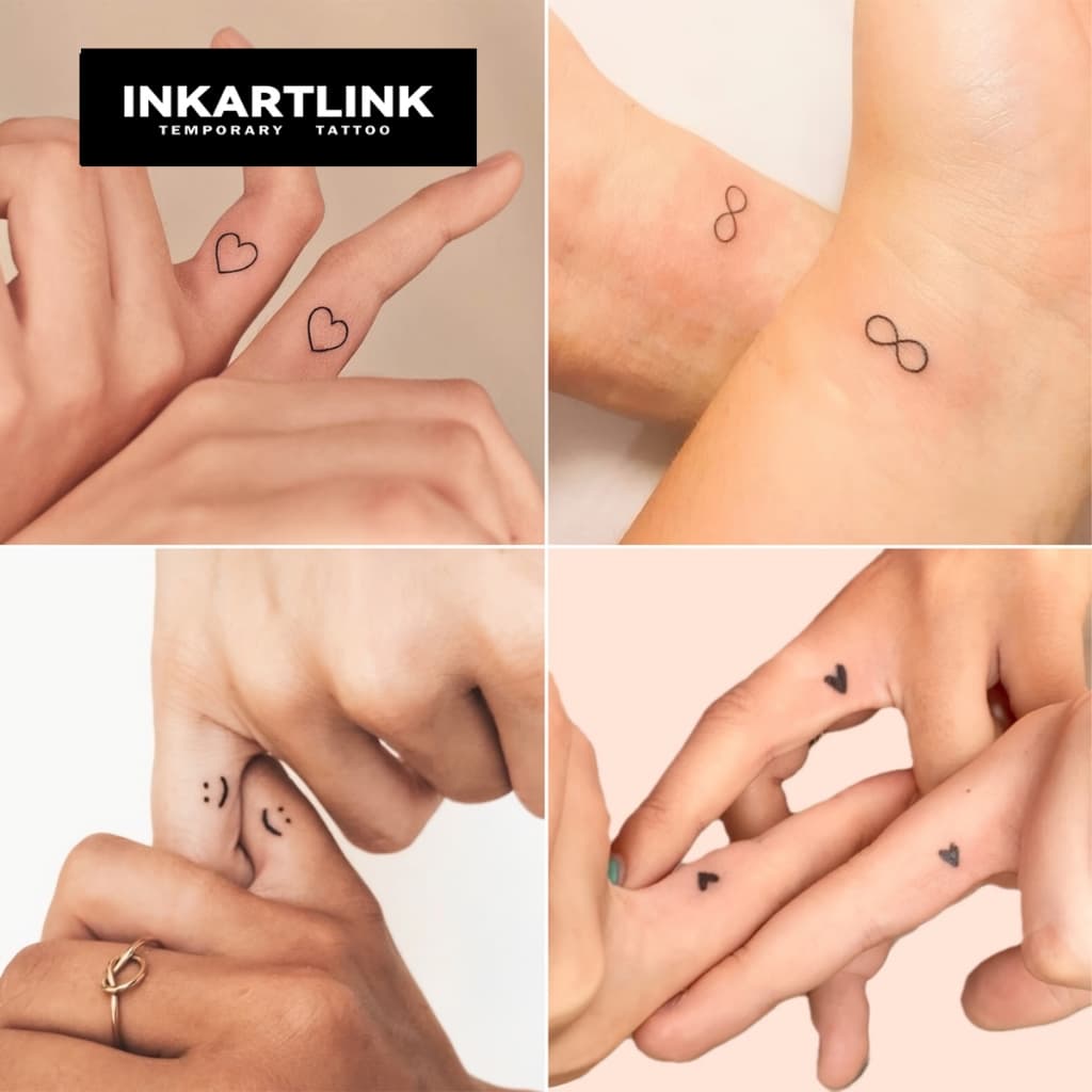 Henna Finger tattoo สติ ๊ กเกอร ์ รอยสักชั ่ วคราว , รอยสักมายากลกันน ้ ําติดทนนาน , รอยสักปลอม 15 วัน , รอยสักกึ ่ งถาวร รูปที่ 2