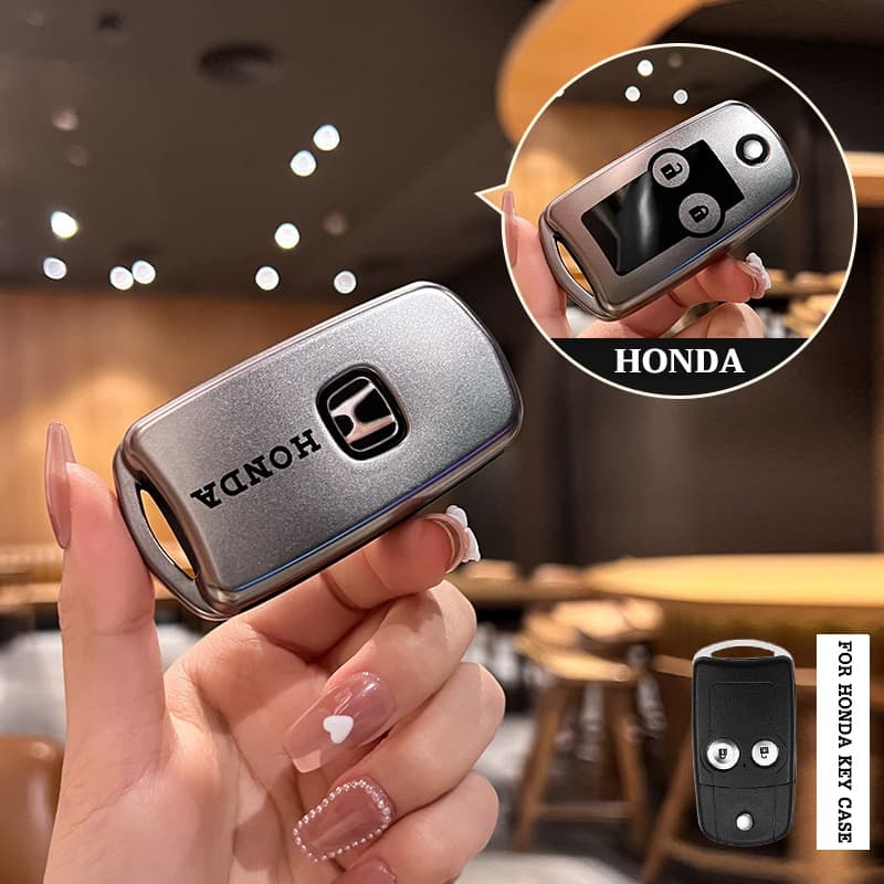 Honda 2/3 ปุ่ม TPU ฝาครอบพวงกุญแจสําหรับ Honda CRV Gen4/Accord G8/Civic fb 1.8/CRV G4 2.0/Civic 2012 Remote Keychaion รูปที่ 3