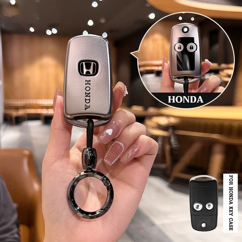 Honda 2/3 ปุ่ม TPU ฝาครอบพวงกุญแจสําหรับ Honda CRV Gen4/Accord G8/Civic fb 1.8/CRV G4 2.0/Civic 2012 Remote Keychaion รูปที่ 5