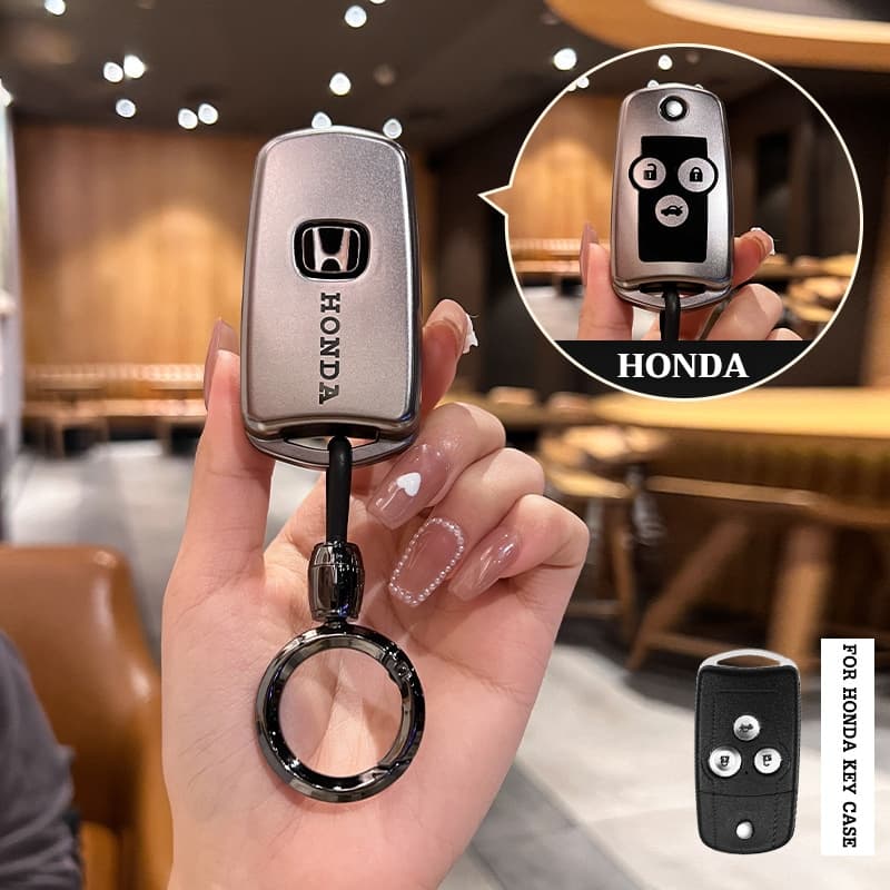 Honda 2/3 ปุ่ม TPU ฝาครอบพวงกุญแจสําหรับ Honda CRV Gen4/Accord G8/Civic fb 1.8/CRV G4 2.0/Civic 2012 Remote Keychaion รูปที่ 6