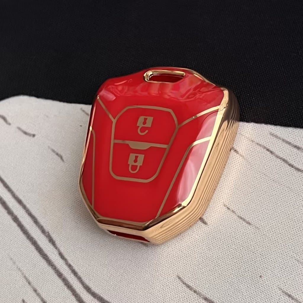 Isuzu 2020-2026 ฝาครอบกุญแจสําหรับ D-max mu X เคสกุญแจรถ D-max mu X พวงกุญแจรวมทุกอย่างฝาครอบกุญแจ รูปที่ 9