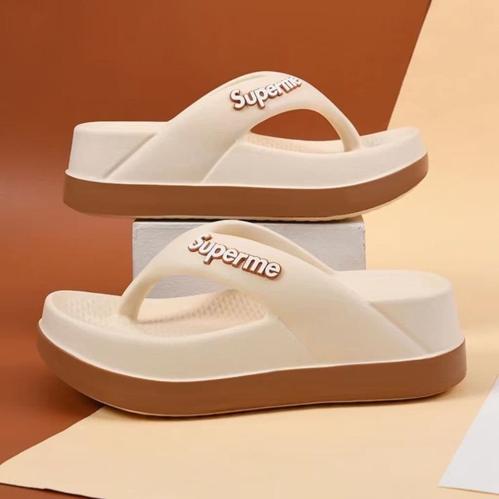 ช่วยรองเท้าแตะ fitflop สำหรับผู้หญิง EVA พื้นหนา กันลื่น รองเท้าแตะลําลอง รองเท้าเตะ#268 รูปที่ 5