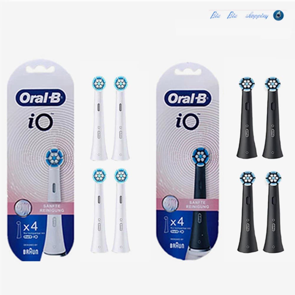 หัวแปรงสีฟันไฟฟ้า Oral B io Gentle Cleaning ,Wihte & Black รูปที่ 1