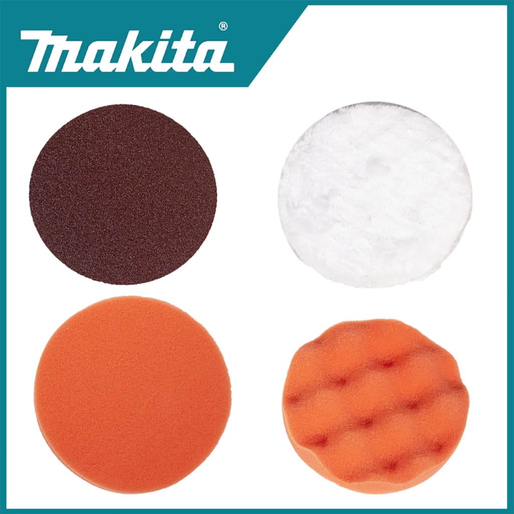 SOARFLY สต็อกในไทยMAKITA เครื่องขัดสีรถยนต์ไร้สาย 159V เป็นระบบ เครื่องขัดสีรถยนต์ เครื่องขัด เครื่องขัดสีรถ แบบไร้สาย DA เครื่องขัดไร้สาย ขัดสีไร้สาย AAA 5 นิ้ว ปรับได้ 8ระดับ ขัดสีรถยนต์​ ขัดสี ขัดเคลือบ แผ่นขัด 4 แบบฟรี รูปที่ 4