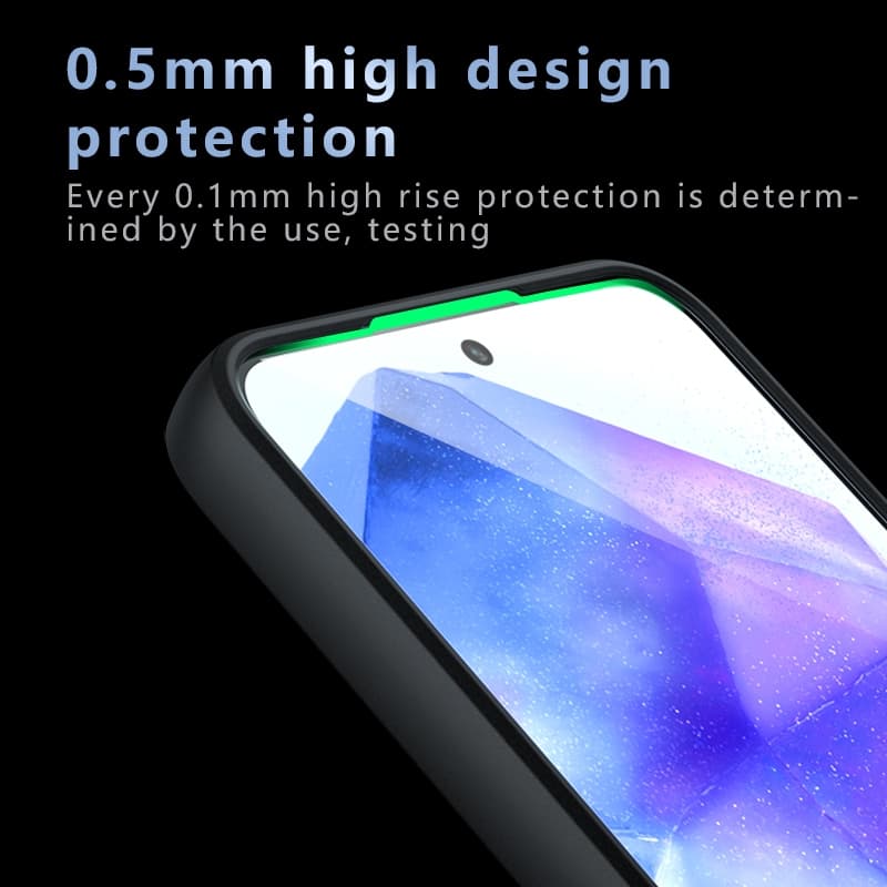 Hard สําหรับ Samsung Galaxy A56 A36 A26 A16 A06 A55 A54 A35 A24 A25 A15 A14 A57 A37 A17 4G 5G กรณีกันกระแทกโปร่งแสง Matte Case Clear Scratch-Resistant ฝาครอบปลอก รูปที่ 7