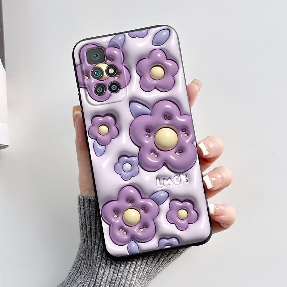 Soft Case สําหรับ Xiaomi Redmi 10 Redmi10 2022 Lovely Rabbit Panda พิมพ ์ Jelly ซิลิโคนเคสโทรศัพท ์ กรณี รูปที่ 5