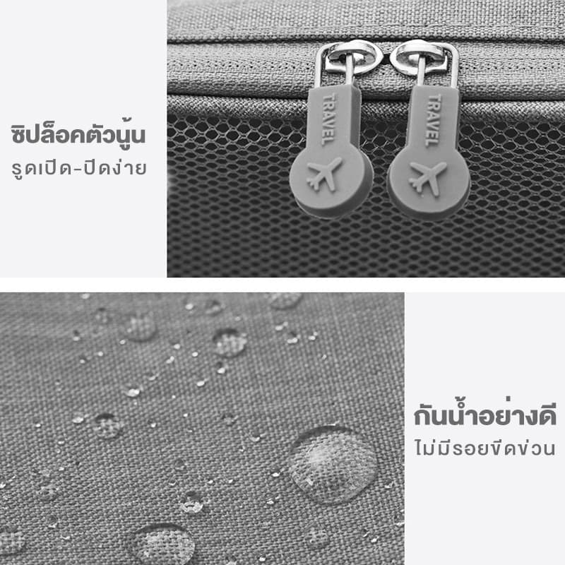 กระเป๋ารองเท้า กีฬา ถุง รองเท้า ฟุตบอล แบบพกพา เดินทาง กระเป๋าเดินทางกันน้ำ Travel Shoes Pouch รูปที่ 5