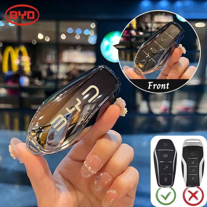 เคสกุญแจรถยนต์ BYD สําหรับ Dolphin, Sealion 6/7 รูปที่ 5