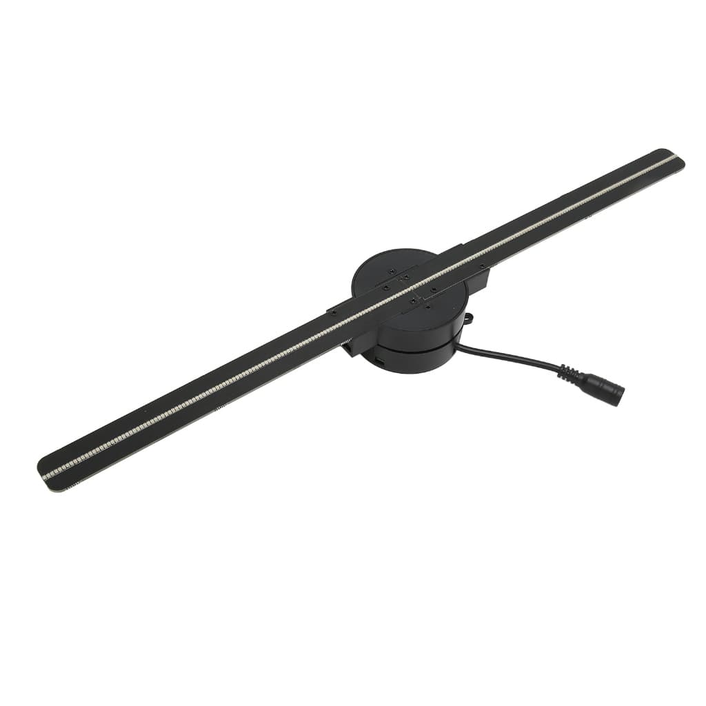 Bamaxis 3D โฮโลแกรมพัดลม 16.5in 2000x224 WiFi 3D โปรเจคเตอร์ 224 LED Light ลูกปัดสําหรับธุรกิจ Store โฆษณา รูปที่ 2