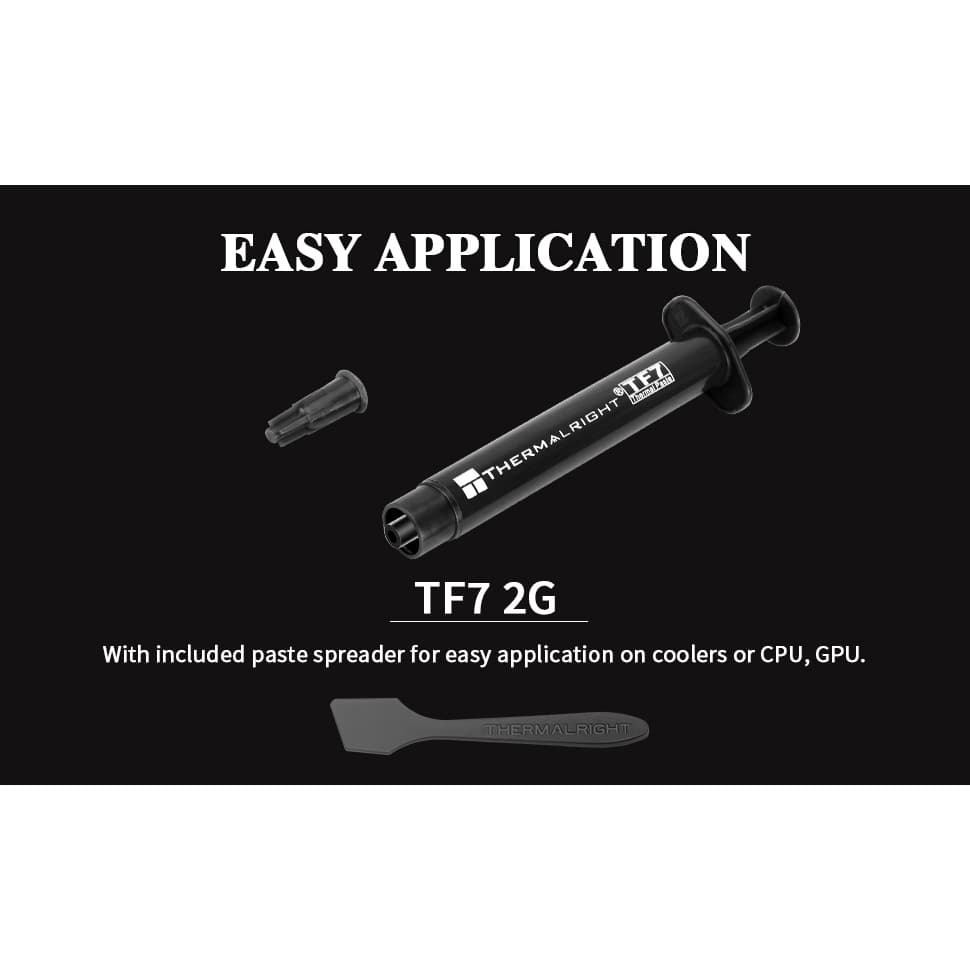 Thermalright TF7 2g การนําไฟฟ้าความร้อนเป็น 12.8 W/mk Thermal Paste Compound สําหรับคูลเลอร์กราฟิกการ์ด CPU จาระบีความร้อนแล็ปท็อปจาระบีความร้อน รูปที่ 7