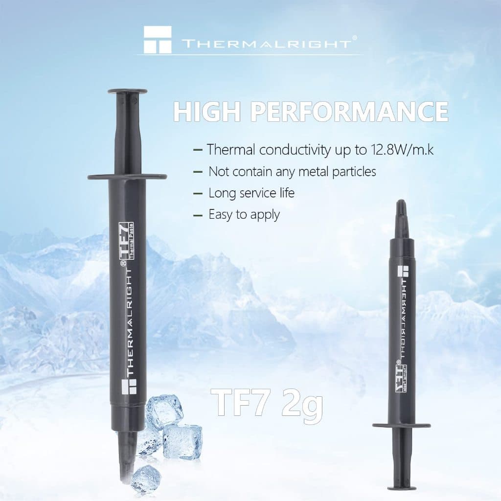 Thermalright TF7 2g การนําไฟฟ้าความร้อนเป็น 12.8 W/mk Thermal Paste Compound สําหรับคูลเลอร์กราฟิกการ์ด CPU จาระบีความร้อนแล็ปท็อปจาระบีความร้อน รูปที่ 2