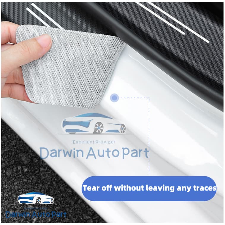 Suzuki รถประตู Sill สติกเกอร์ Trunk เกณฑ์ Anti-Scratch Decals 4 ชิ้น 8 ชิ้น 9 ชิ้นสําหรับ Suzuki Carry APV Celerio Jimmy Dzire Scpo XL7 Swift Ertiga อุปกรณ์เสริม รูปที่ 6
