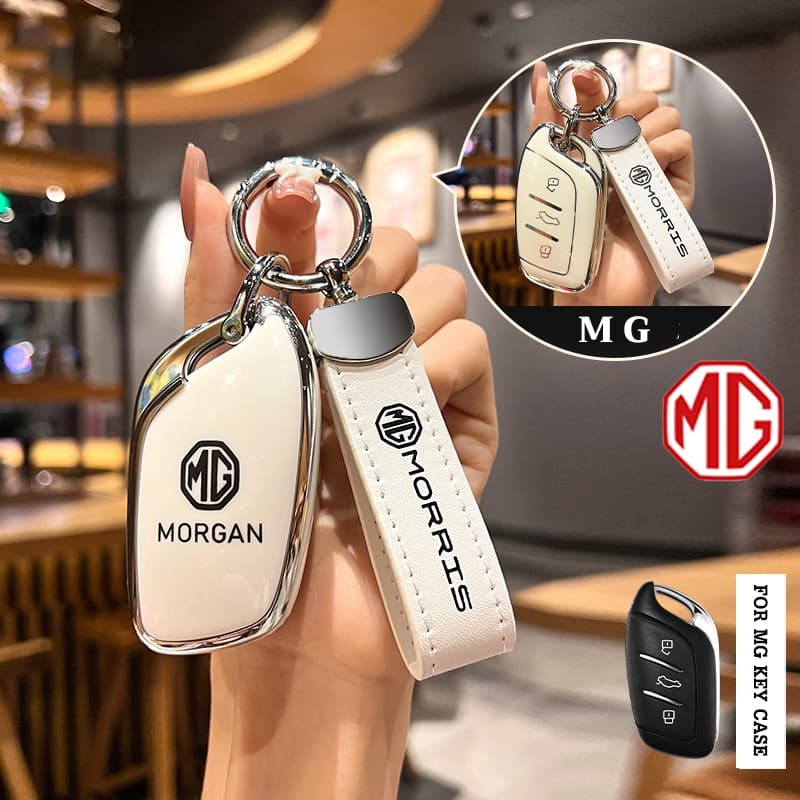 ใหม่ Premium TPU MG รถ Remote Key สําหรับ MG VS/HS/ZS/MG5/MG4/EXTENDER DC/ZS EV/EP/MG EXTENDER GC/MG3 hybrid +/ใหม่ MG3 Key ฝาครอบพวงกุญแจ รูปที่ 1