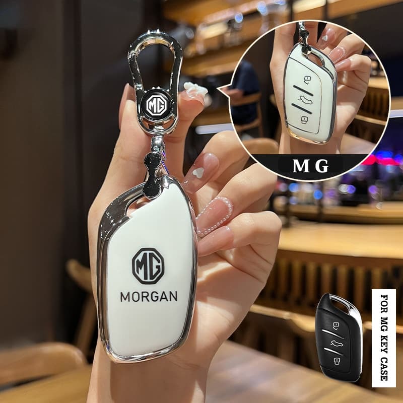 ใหม่ Premium TPU MG รถ Remote Key สําหรับ MG VS/HS/ZS/MG5/MG4/EXTENDER DC/ZS EV/EP/MG EXTENDER GC/MG3 hybrid +/ใหม่ MG3 Key ฝาครอบพวงกุญแจ รูปที่ 6