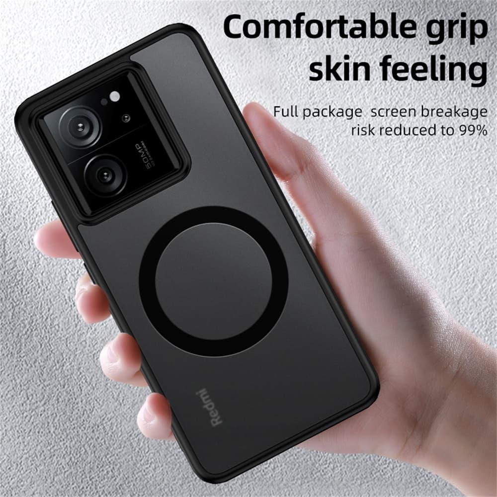UFLAXE ICEY - เคส Xiaomi 13T / Xiaomi 13T Pro - เคสแข็งใสกันเหลืองกันกระแทก เคสโทรศัพท์ด้านบางเฉียบป้องกันรอยนิ้วมือ รูปที่ 5