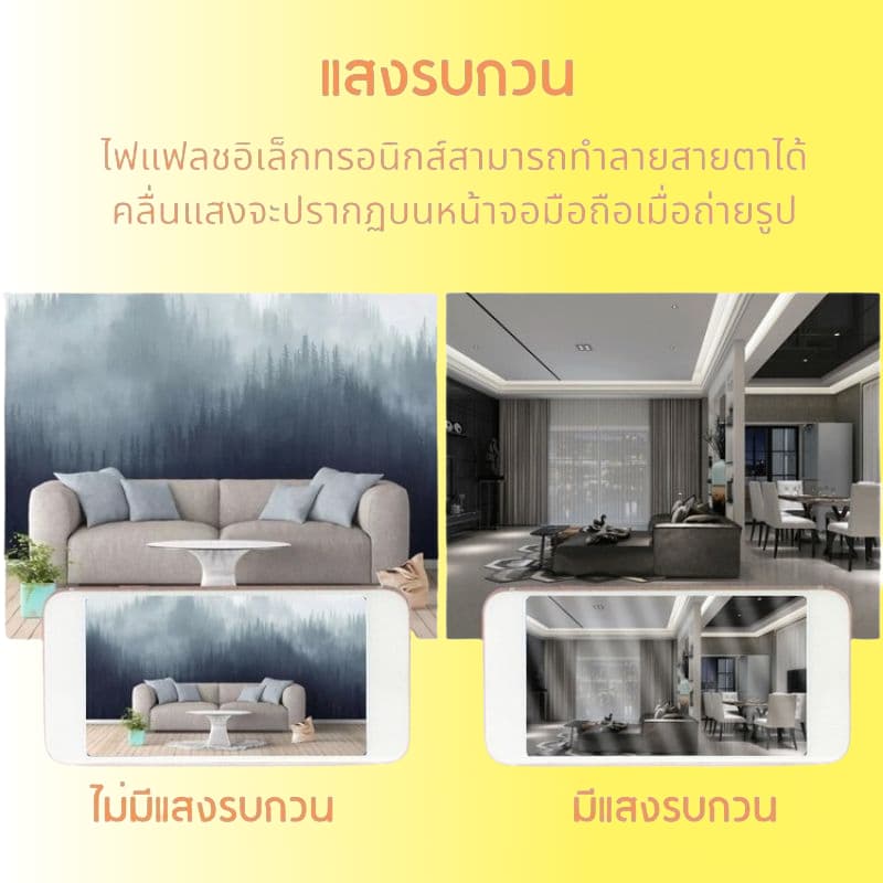 หลอดไฟ LED 5w 10w 20w 30w 60w 100w 120W 200W ช่วยประหยัดไฟ 99% ของแท้ ประกันศูนย์ รูปที่ 7