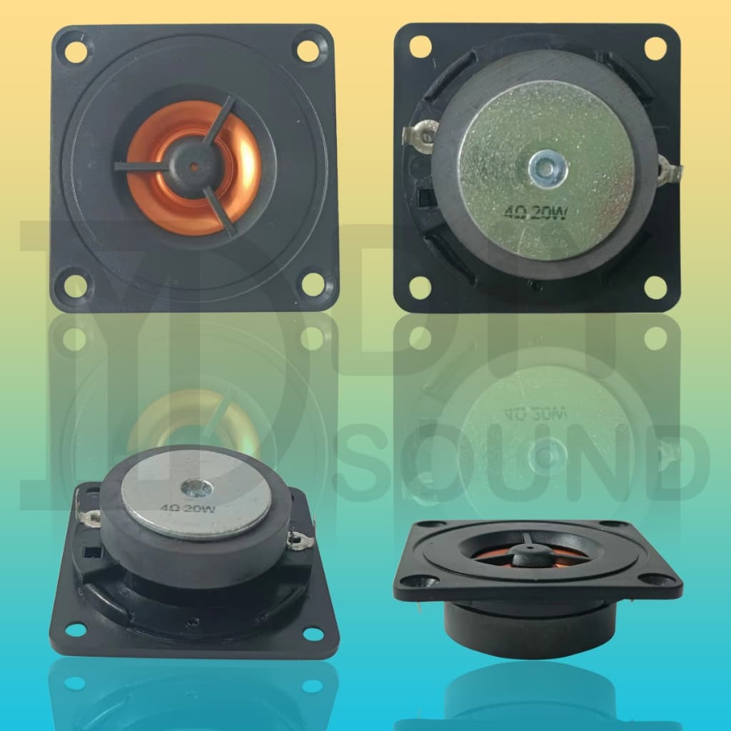 DIYsound ดอกลําโพงเสียงแหลมสําหรับรถยนต์ 2 นิ้ว 4Ω 20W ดอกทวิสเตอร์ ดอกลําโพงเสียงแหลม 2 นิ้ว ดอกลําโพงติดรถยนต์ ดอกลําโพงเสียงแหลม 2 นิ้ว รูปที่ 2