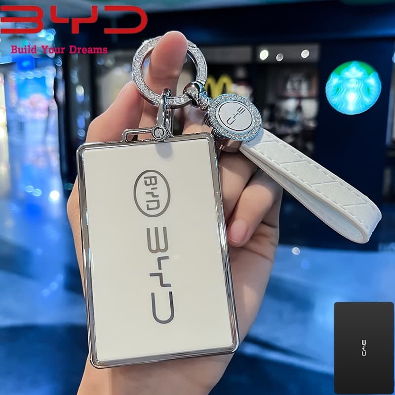 Byd NFC TPU ฝาครอบกุญแจรถสําหรับ BYD ATTO 3/Dolphin/ซีล/ปลาฉลาม BYD Auto EV key Case Keyless สมาร์ท Entry key รูปที่ 1
