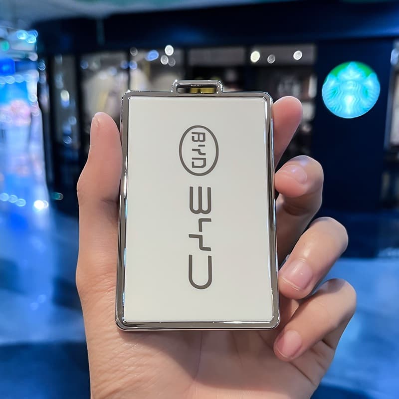 Byd NFC TPU ฝาครอบกุญแจรถสําหรับ BYD ATTO 3/Dolphin/ซีล/ปลาฉลาม BYD Auto EV key Case Keyless สมาร์ท Entry key รูปที่ 4
