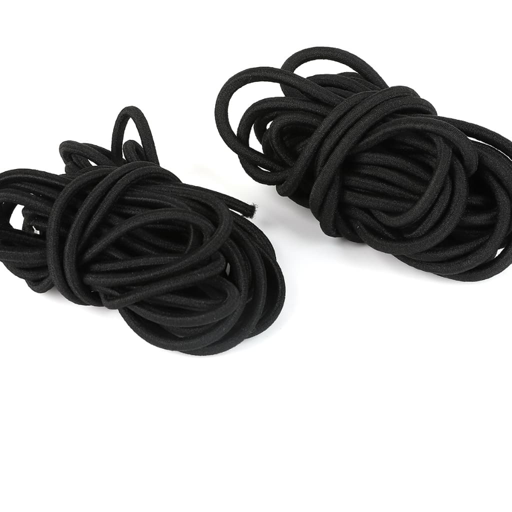1/1.5/2/.2.5/3/4/5 มม.ความยาว 2M สีดํารอบสายยืดหยุ่นประดับด้วยลูกปัดยืดด้าย/String/Rope สําหรับสร้อยคอสร้อยข้อมือเครื่องประดับทํา รูปที่ 7