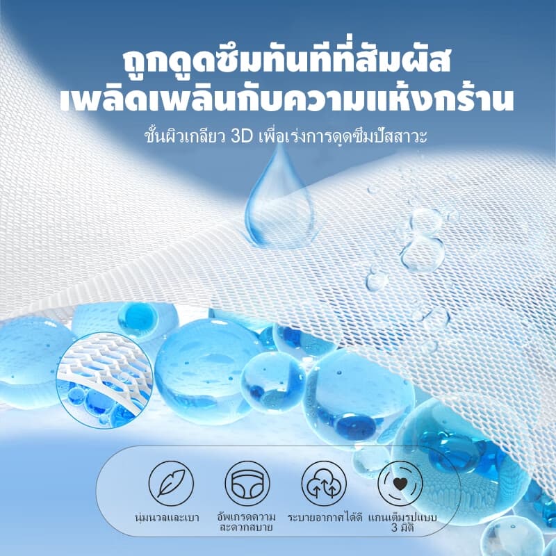 แพมเพิส UMiZOKU กางเกงผ้าอ้อม แพมเพิสเด็ก อ้อมเด็ก สำเร็จรูป Baby Pants อ้อมสําเร็จรูป รูปที่ 2