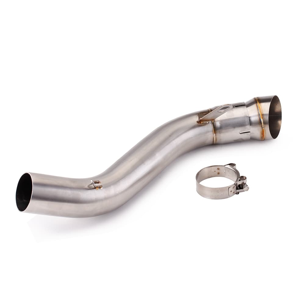 Slip-on ท่อกลางสําหรับ CB650F CB650R CBR650F CBR650R รถจักรยานยนต์ท่อไอเสียท่อกลางการปรับเปลี่ยน รูปที่ 4
