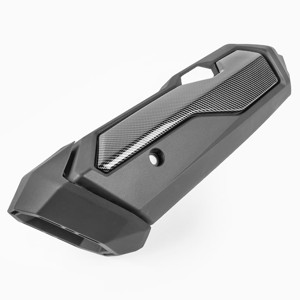 Ljbkkoall Forza350 NSS350 รถจักรยานยนต์ท่อไอเสียท่อป้องกันความร้อน Shield Shell Anti-Scalding Cap สําหรับ Honda Forza 350 NSS 350 2021 2022 2023 2024 2025 2026 รูปที่ 6