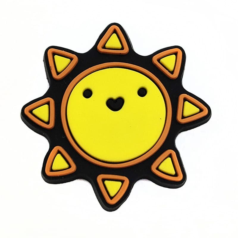 1 ชิ้นฤดูร้อนชายหาดการ์ตูนรองเท้า Charms Pins PVC DIY รองเท้าแตะ clogs อุปกรณ์เสริมผู้หญิงเด็กผู้หญิงของขวัญ รูปที่ 6
