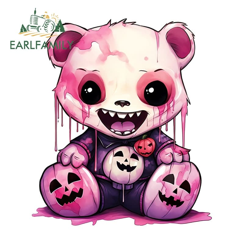 Earlfamily 13 ซม.Burryrickรถสติกเกอร์Creative Scratch-Proofรถเข็นCampervan WindowsไวนิลDecals Fashinableกันน้ําการ์ตูนรถสินค้า รูปที่ 8