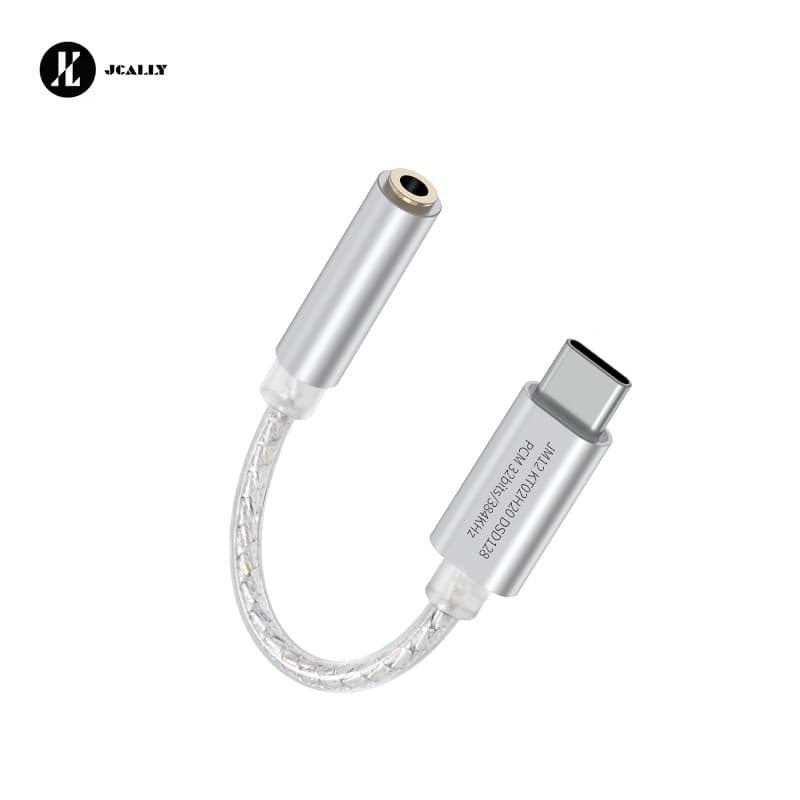 Jcally JM12 ชิปอะแดปเตอร์แปลงเสียงดิจิทัล ชุบเงิน KTO2H20 32bits/384KH DSD128 27.5mW@32Q รูปที่ 8