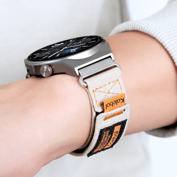 สายรัดข้อมือผ้าเดนิมขนาด 22 มม. เหมาะสําหรับนาฬิกา Huawei GT6/gt5/gt4/gt3/gt5pro/watch5/4PRO สาย Velcro กีฬา Breathable 20 มม.18 มม. รูปที่ 7