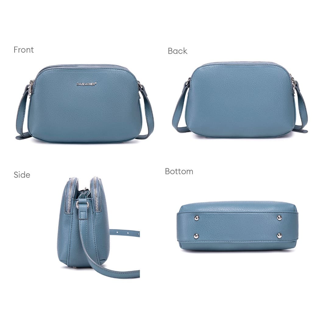 David Jones Paris 2025 Spring Summer New Collection Designer Women Crossbody Bags หนัง pu หญิง กระเป๋านุ่มและนุ่ม รูปที่ 8