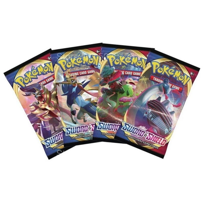 การ์ดโปเกมอน Sun & Moon Sword Shield Lost Thunder Dragon Majesty Trading Card Collection Booster Box Evolutions Pokémon TCG Card 1 แพ็ค รูปที่ 4
