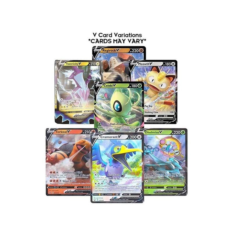 การ์ดโปเกมอน Sun & Moon Sword Shield Lost Thunder Dragon Majesty Trading Card Collection Booster Box Evolutions Pokémon TCG Card 1 แพ็ค รูปที่ 2