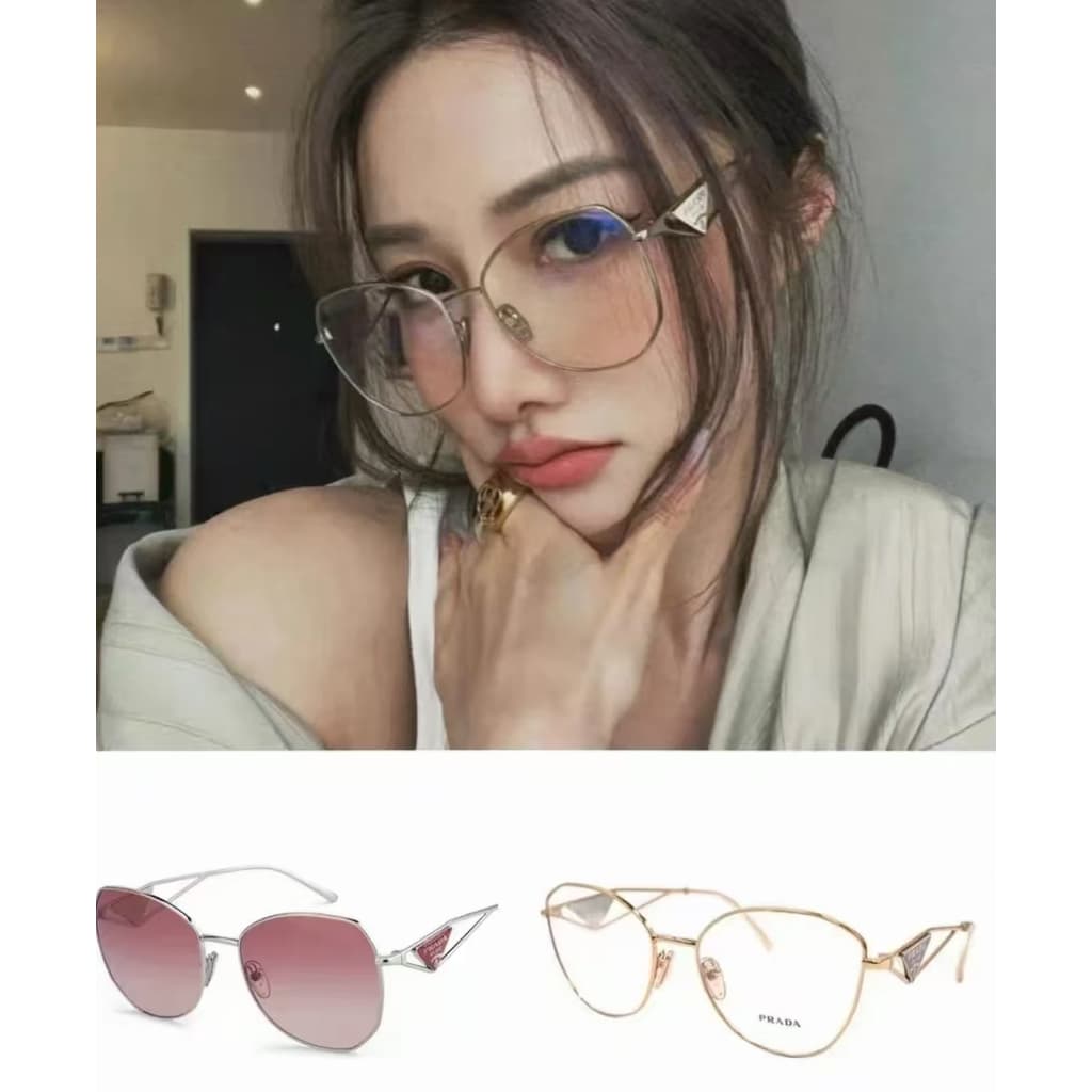 แว่นกันแดดโลหะหรูหราใหม่สําหรับผู้ชายและผู้หญิงแว่นกันแดดขับรถตกปลา รูปที่ 2