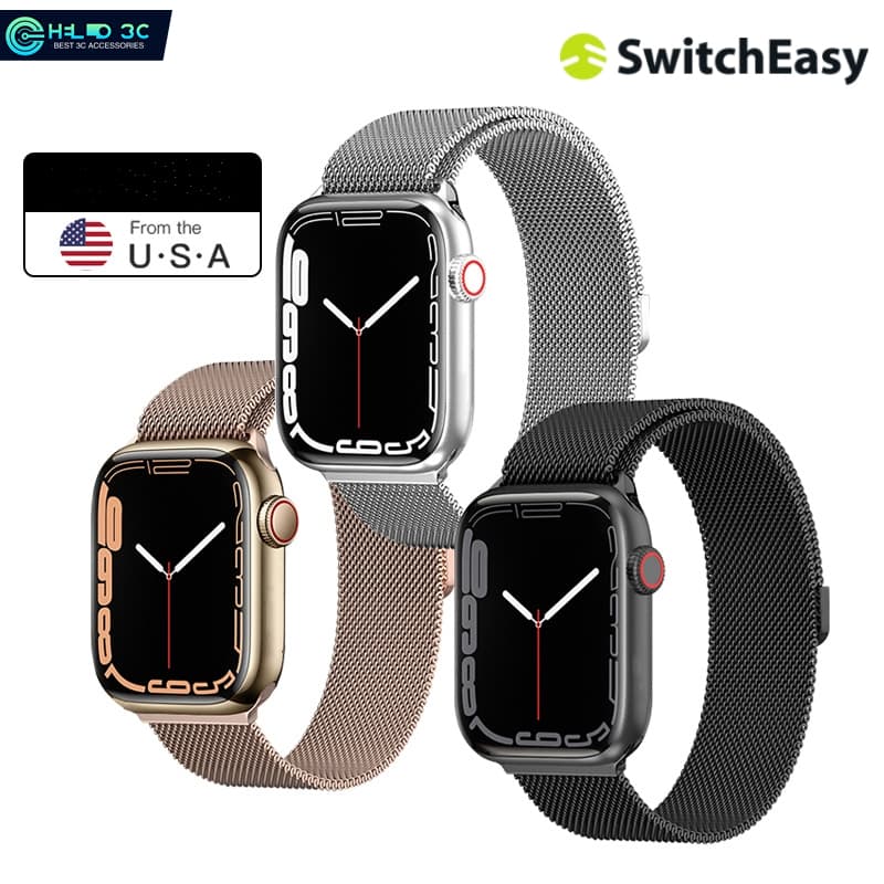Switcheasy สายนาฬิกาข้อมือ แม่เหล็ก เป็นมิตรกับผิวหนัง สําหรับ apple watch SE2/SE3/7/8/9/10/11/ultra/ultra 2/ultra 3, 38/40/41/42/44/45/46/49 มม. compatible for apple iwatch ultra loop รูปที่ 3